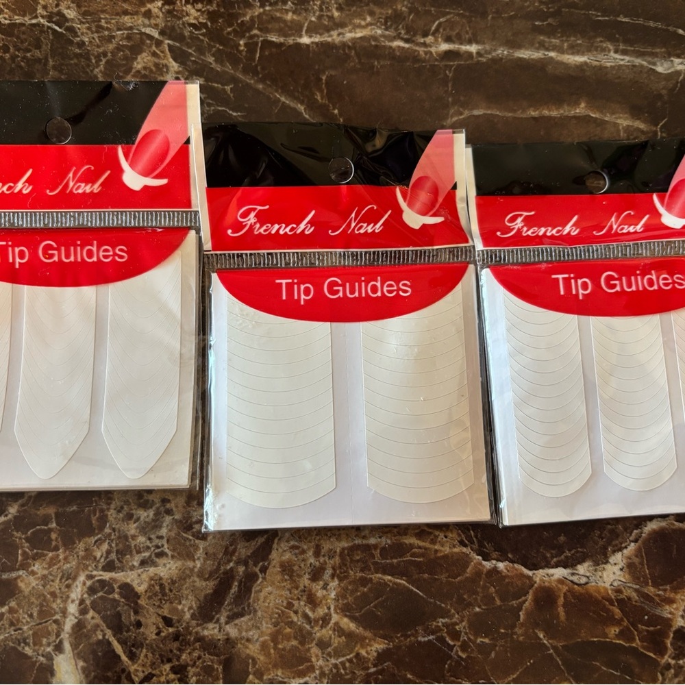 Tip Guides - White 3 Packs NEW